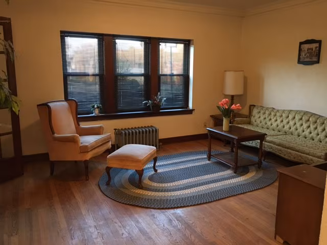 Furnished living-room example